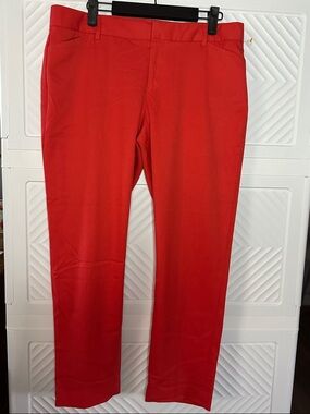GAP Women's Bright Red Ankle Pants